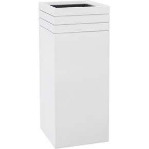 line-up-tall-planter-matt-white