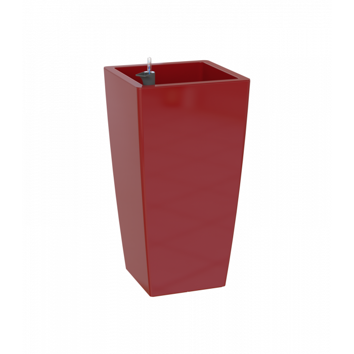 plastic-pot-recyclable-planter-tall-h2o-watering-system-dark-red